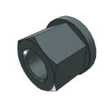 23080(Steel Stainless steel) - Flange nut (Flange cannot be rotated)