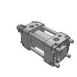 AM - Medium Air Cylinder/ Built-in Magnet /Double Acting : Single Rod
