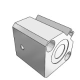 ADQT - 紧凑型气缸内置磁铁/单作用：弹簧延伸