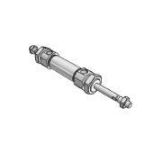 AXW - Air Cylinder (Stainless Tube) Standard Type/Double Acting : Double Rod