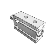 NDMD - Driect Mounting Cylinder / Built-in Magnet / Double Acting : Single Rod