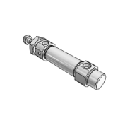 CR-AX - Air Cylinder (Relief Port Type) / Standard Type / Double Acting : Single Rod