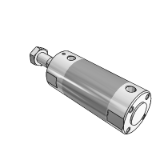 CV-ARD - Round Cylinder (Vacuum Suction Type)/ Standard Type / Double Acting : Single Rod
