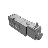 RDS3000 - Rubber Seal 3 Port Pilot Valve 2 Position / Subbase Type
