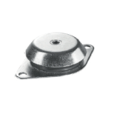 Vibration Damping Bell with nut tear-resistant Rubber
