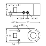 14041 - Induktiver Sensor, Ringsensor