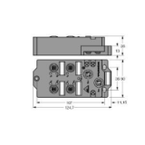 6821322 - compact fieldbus station for AS-interface, 4 Inputs, 3 Outputs