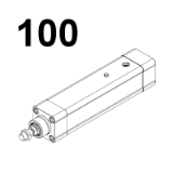 PNCE 100 - Electric cylinders with a ballscrew drive