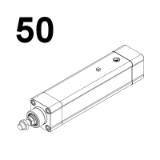 PNCE 50 - Electric cylinders with a ballscrew drive