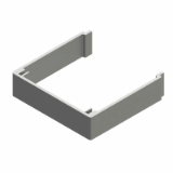 Cable duct 80 X 80 - MB - Standard alu profiles