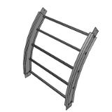 Ladder - Aluminum D1 Regular 114mm Siderail