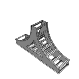 Ladder - Aluminum E1 Long Span 203mm Siderail