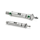 Pneumatic cylinders with magnetic piston - ISO 6432