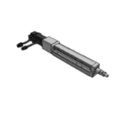 IXA-04N - Rod type electric actuator, Actuator width 44 mm