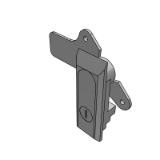 XAD52_53 可调型平面锁-把手按压转动式