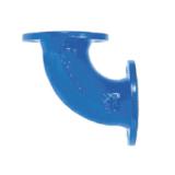 Figure 2030 - VONROLL Q fitting ECOFIT Double flanged elbow 90°