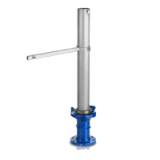 Figur 7982 - Über- und Leerlauf PN 10 | Auslauf senkrecht mit Flansch nach DIN EN 1092-2 | Wasser (Trinkwasser)