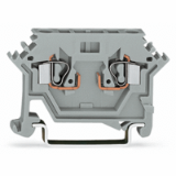 280-616 - 2-conductor carrier terminal block, for DIN-rail 35 x 15 and 35 x 7.5, 2.5 mm², CAGE CLAMP®