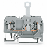 280-912 - 2-conductor disconnect terminal block, for DIN-rail 35 x 15 and 35 x 7.5, 2.5 mm², CAGE CLAMP®