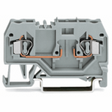 281-916 - Bornas base para 2 conductores, para carril DIN 35 x 15 y 35 x 7.5, 4 mm², CAGE CLAMP®