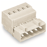 721-602/018-000 TO 721-620/018-000 - MALE CONNECTOR WITH SNAP-IN MOUNTING FOOT PIN SPACING 5 MM / 0.197 IN 100% PROTECTED AGAINST MISMATING