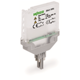 2042-3054 - Relay module, Nominal input voltage: 24 VDC, 1 break contact, Limiting continuous current: 6 A, Railway, Green status indicator, Module width: 10 mm