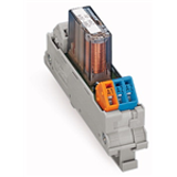 288-304 - Relay module, Nominal input voltage: 24 VDC, 1 changeover contact, Limiting continuous current: 6 A, Module width: 21 mm