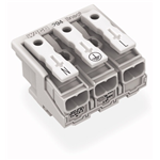 294-8013 - Linect® Lighting Connector without ground contact 3 pole N / PE / L (Mains)
