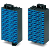726-441 - Matrix patchboard, 48-pole, Marking 1-48, suitable for Ex i applications, Color of modules: blue, Module marking, side 1 and 2 vertical
