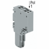2020-202 TO 2020-215 - 2-conductor female connector, Push-in CAGE CLAMP®, 1.5 mm², Pin spacing 3.5 mm