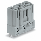 770-853 - Plug for PCBs, straight, 3-pole, Cod. B