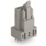 890-843 - Presa per circuiti stampati, dritto, 3 poli, Cod. B