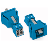 890-2102 - Conector hembra Snap-In, 2 polos, Cod. I