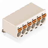 2092-1372 aż do 2092-1382 - Female connector eCOM with right angled solder pin pin spacing 5 mm / 0.197 in