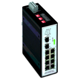 852-103/040-000 - Industrial-Switch, 8-port 100Base-TX, 2 Slots 100Base-FX, Extended temperature range, EXT