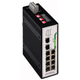 852-103 - Industrial-Switch, 8-port 100Base-TX, 2 Slots 100Base-FX