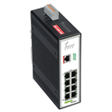 852-602 - Industrial-Managed-Switch, 8-port 100Base-TX, PROFINET, Extended temperature range
