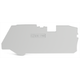 2110-1291 - End and intermediate plate, 1 mm thick