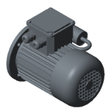 design B5 - single-phase AC motors