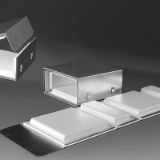 TW90/30 folding box - rectangular