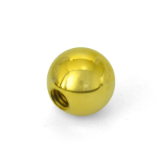 BK - Ball Knobs, Tapped Type, Brass Inch