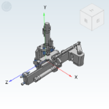 ZBC06 - Traverse belt rotating robot. No mounting components
