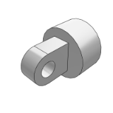YCDM2-C - Small Bore Size SUS Cylinder single clevis
