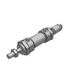 YCDM2-可调行程气缸(伸出调整型) - 小型标准型气缸,基本内置磁环,无油润滑