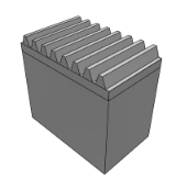 Straight and Helical Racks - Square Flat